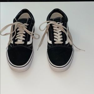 Black old school vans